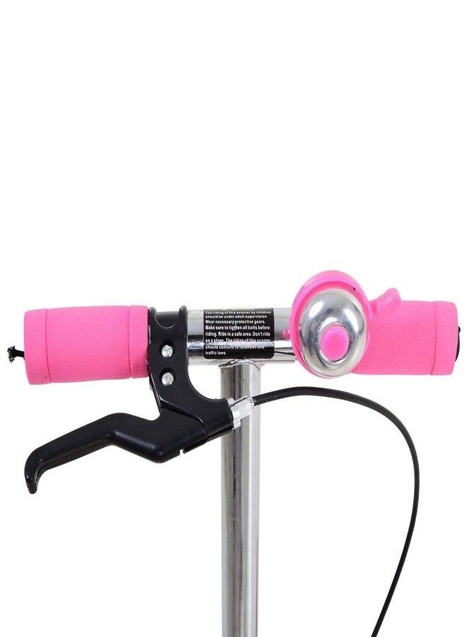 NEYU Skate Scooter for Kids 3 Wheel Lean to Steer 3 Adjustable Height with Suspension for Kids Boys & Girls (Pink) - Image 5